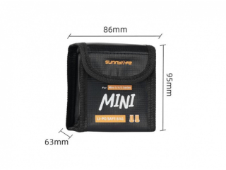 Ohnivzdorný obal na 2 baterie DJI Mini 5 Pro