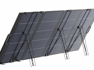 EcoFlow Oboustranný skládací solární panel 400W - 2. generace