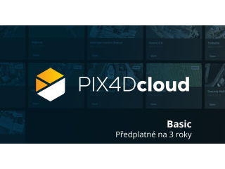 PIX4Dcloud Basic - předplatné na 3 roky