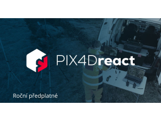 PIX4Dreact - roční předplatné