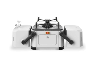 DJI Dock s DJI Matrice 30T v Dock verzi