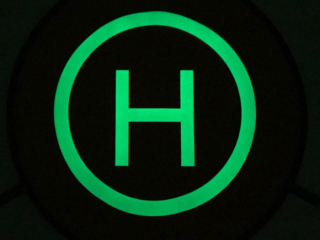 Luminiscenční přistávací plocha (110cm)