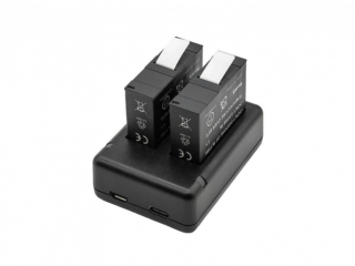 Nabíjecí USB box 2v1 pro akční kameru Insta360 Ace Pro / Ace