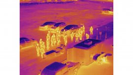 Dron Autel EVO II DUAL 640T s termální kamerou ukázka