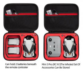 Šedé pouzdro na dron DJI Mini 3 Pro popis