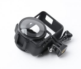 Rám s chráničem objektivu na kameru Insta360 ONE RS ze strany