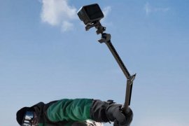 Pgytech multifunkční stativ na akční kameru v praxi