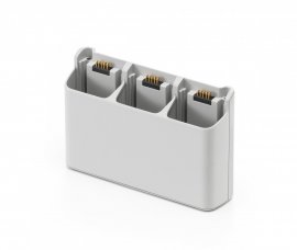 DJI Neo nabíjecí stanice na tři baterie shora