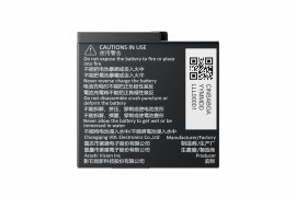 Baterie pro kameru Insta360 Ace Pro ze zadu