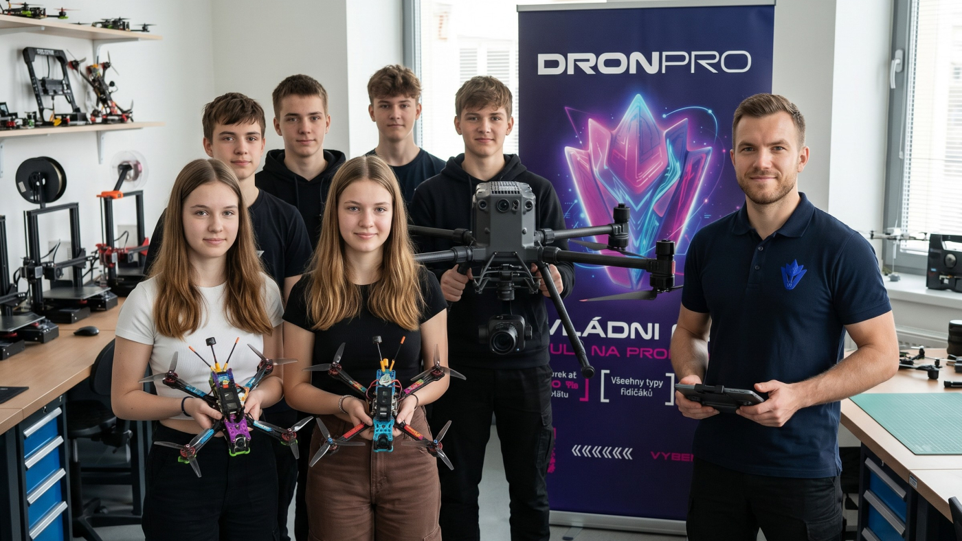 Dračí FPV dílna (15–18 let)