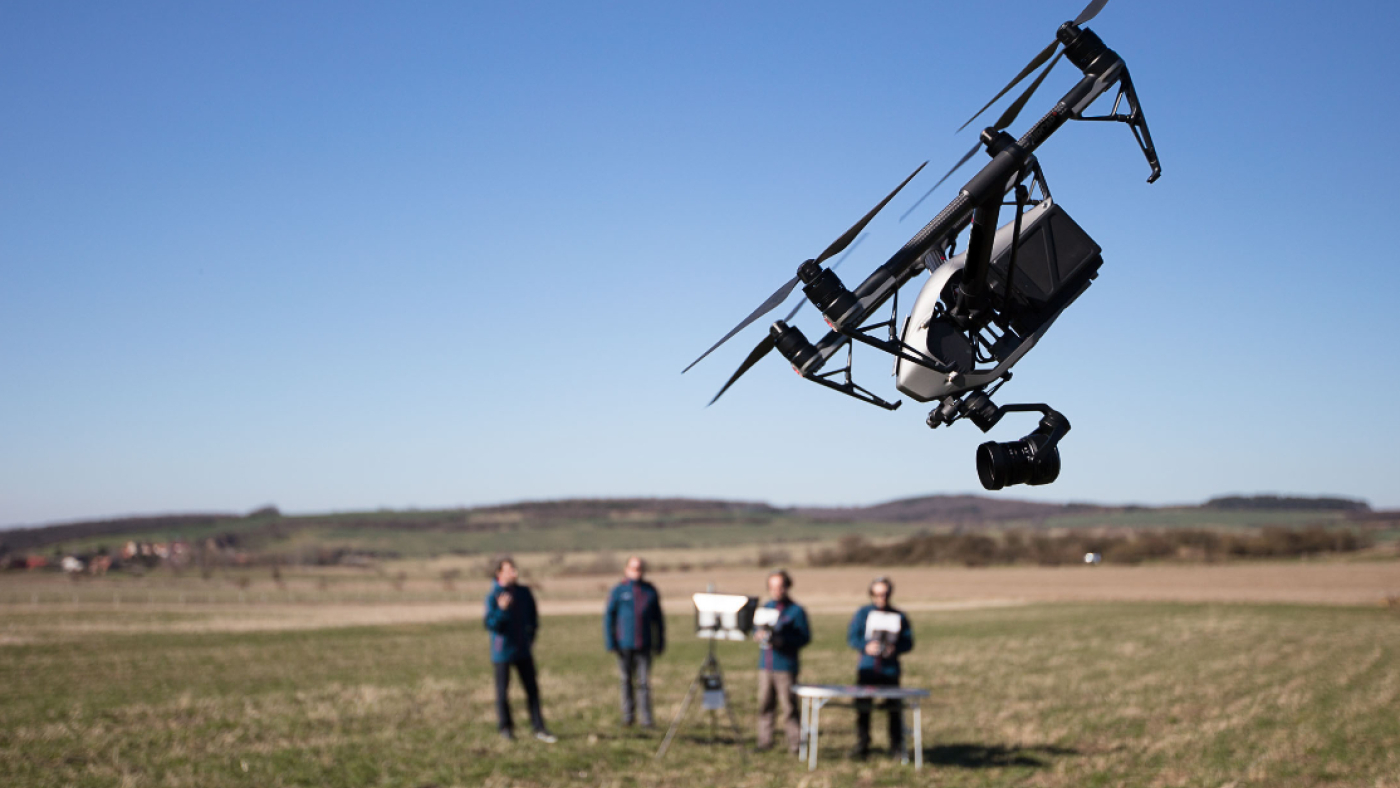 Pilotování dronu ve SPECIFIC