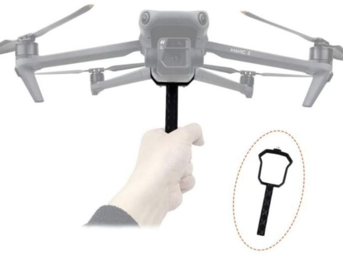 Rukojeť pro ruční natáčení s DJI Mavic 3