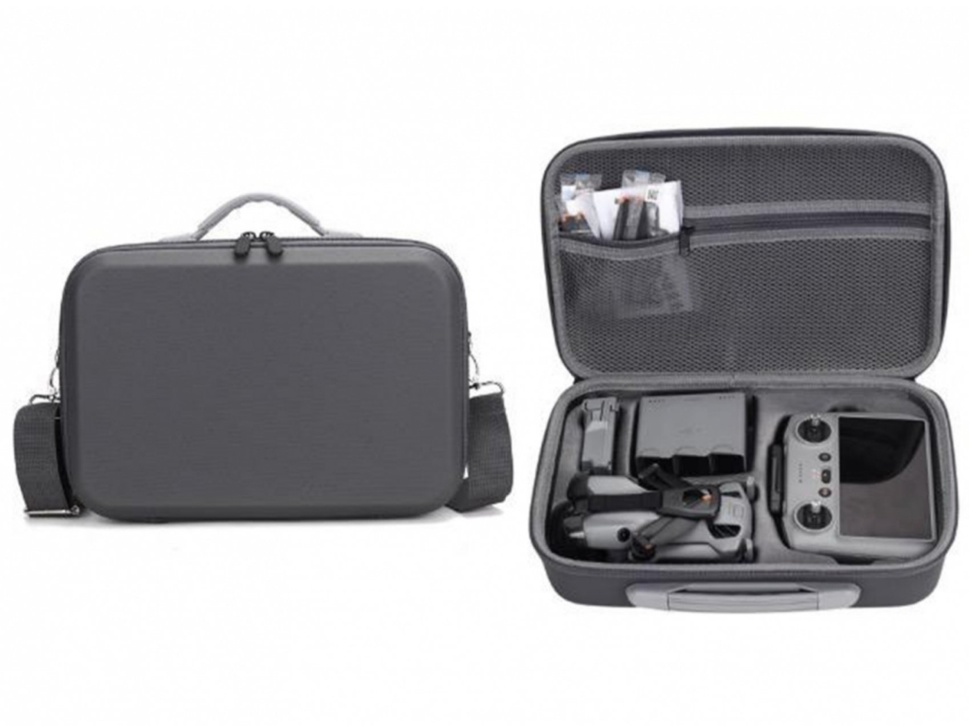 PU pouzdro s popruhem pro dron DJI Mini 5 Pro (DJI RC 2/RC-N3)