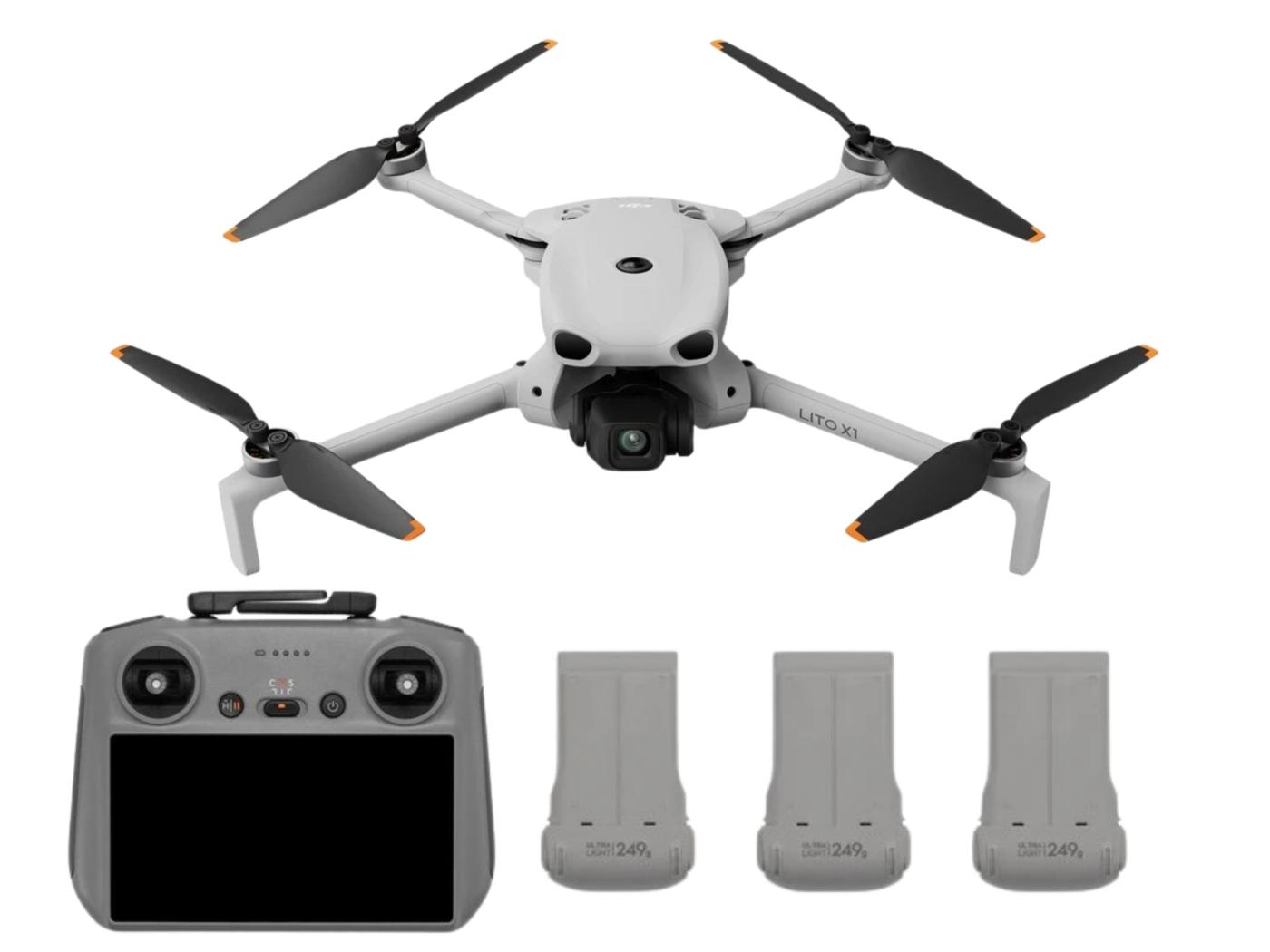 DRON DJI Lito X1 Fly More Combo RC2 + 3 baterie DRONPRO