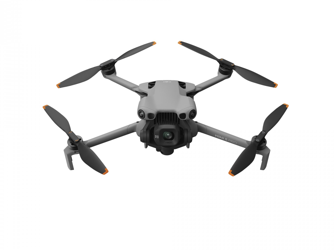 DJI Mini 5 PRO rozložený, ze předu, 22°