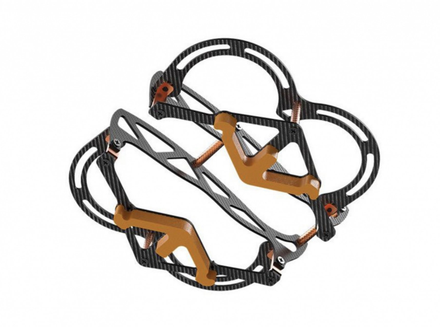 Ochranný nárazník z uhlíkových vláken na dron DJI Neo