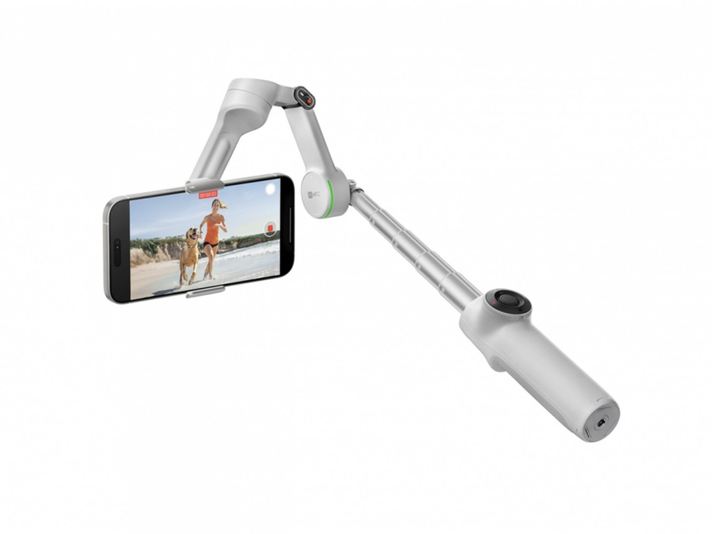 Stabilizátor na telefon Insta360 Flow 2 Pro (šedý)