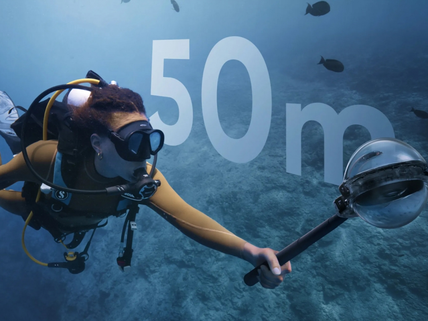 Prémiové podvodní pouzdro pro akční kameru Insta360 X5