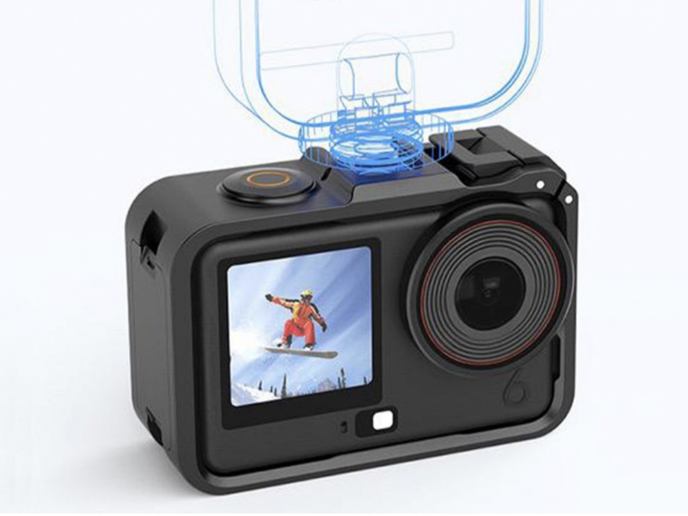 Plastový rám pro akční kameru DJI Osmo Action 6