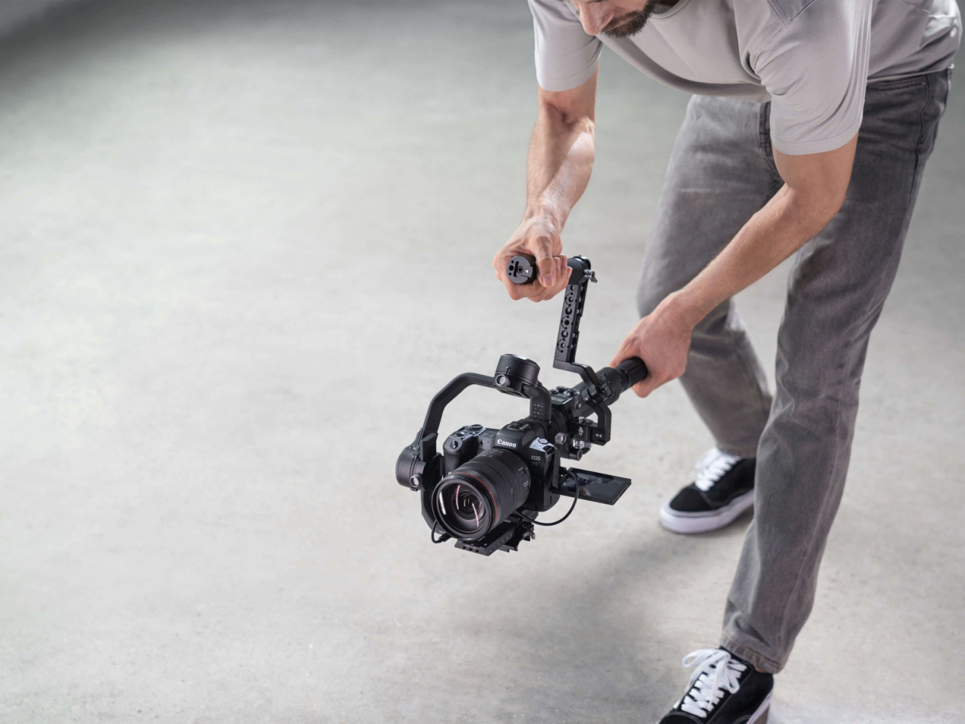 DJI RS 2 / RS 3 / Pro / RS 4 / Pro Twist Grip dvojitá rukojeť
