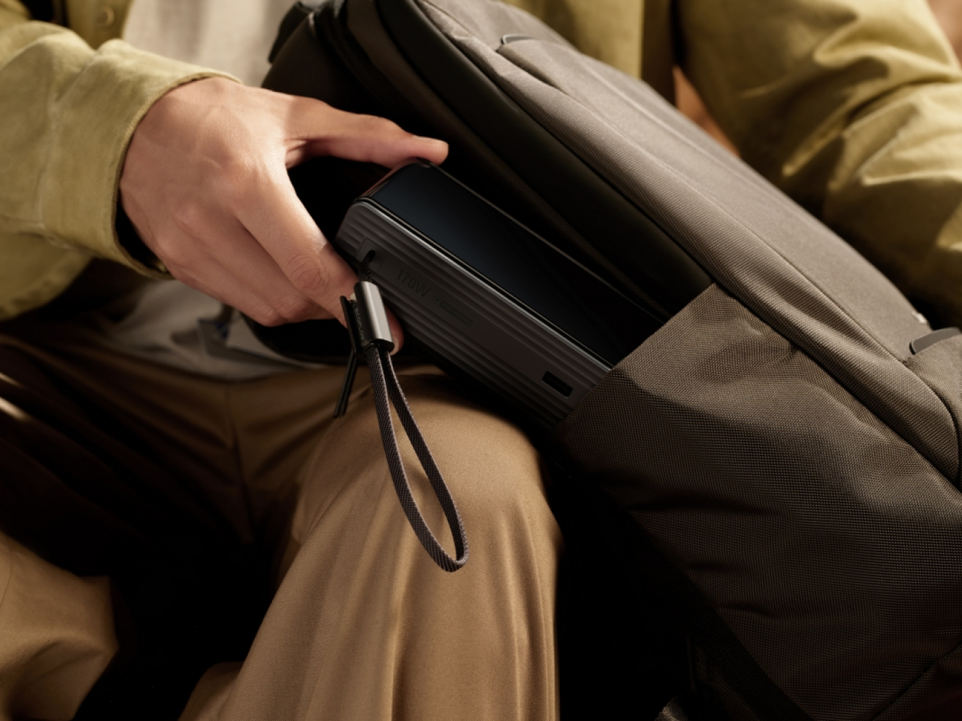 EcoFlow RAPID Powerbanka (25000mAh) - černá + vestavěný USB-C kabel