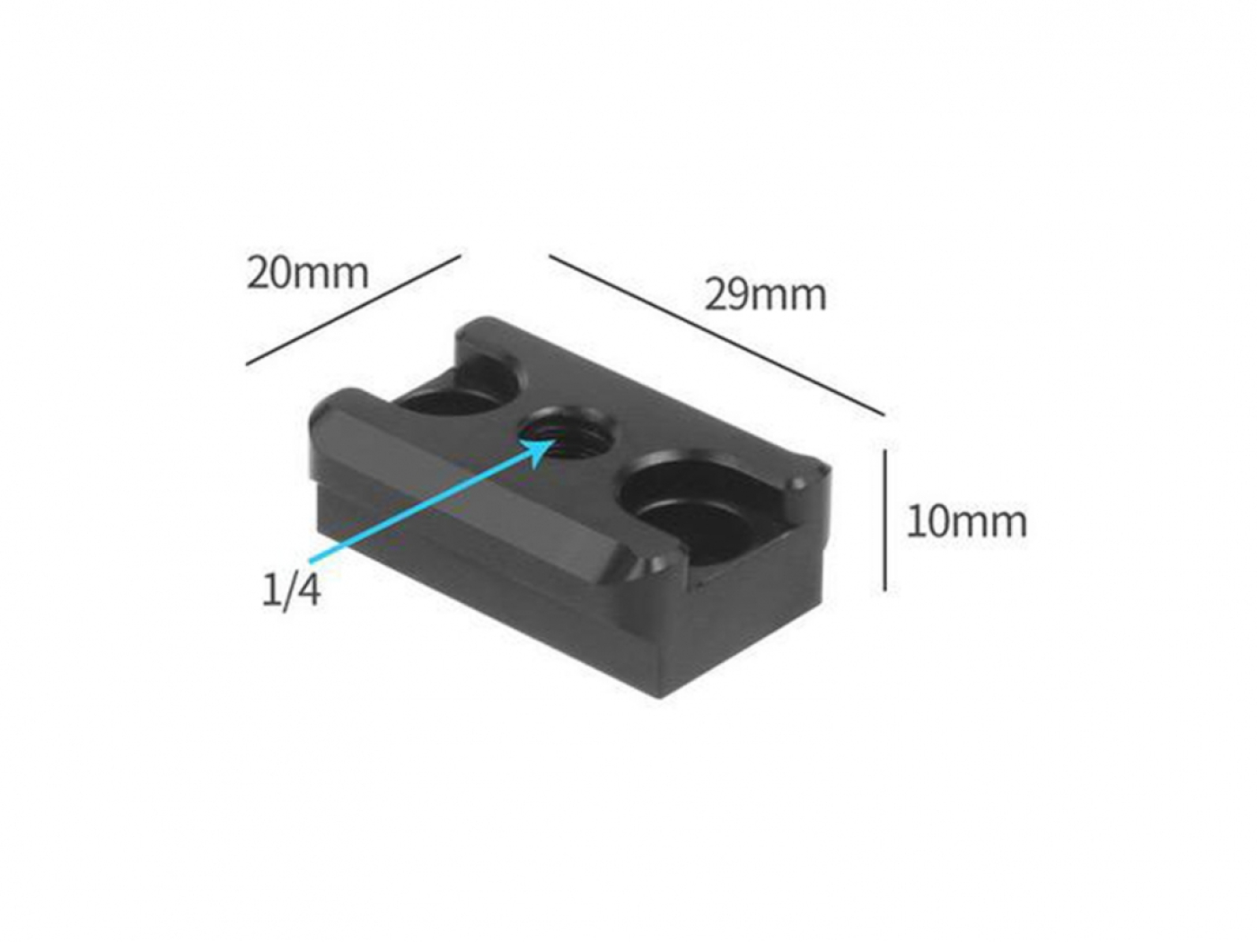 Adaptér z hliníkové slitiny na stabilizátor DJI RS 4 / RS 4 Pro