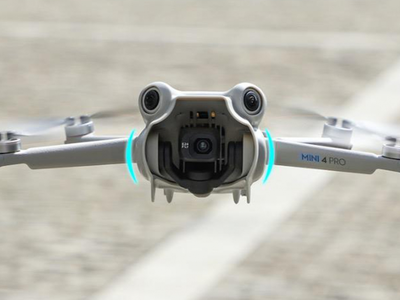 Šedá sluneční clona na objektiv dronu DJI Mini 4 Pro