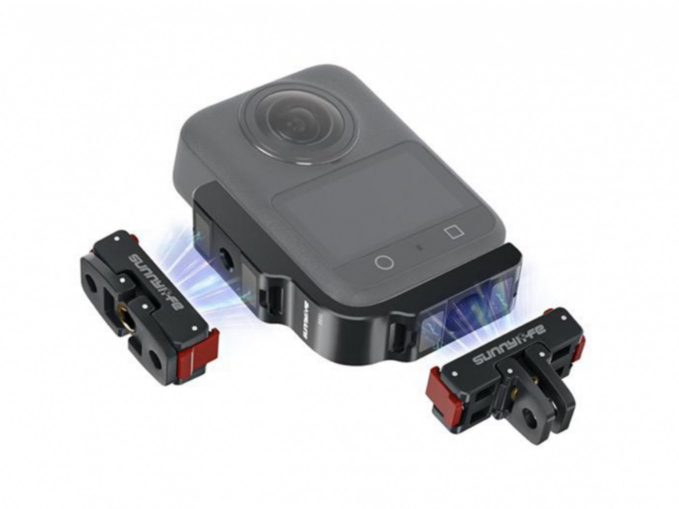 Vertikální a horizontální držák s rychloupínacím adaptérem pro kameru DJI Osmo 360