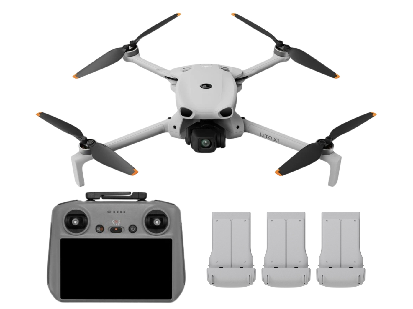 DRON DJI Lito X1 Fly More Combo Plus RC2 + 3 baterie Plus, DRONPRO.jpg