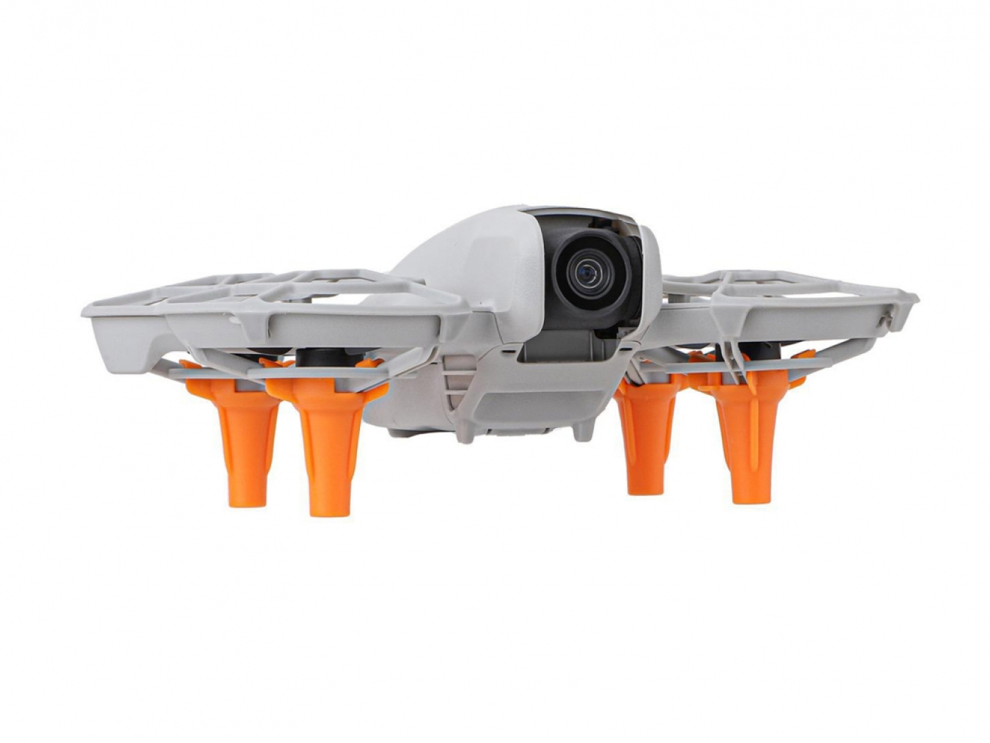 Oranžový přistávací podvozek na dron DJI Neo