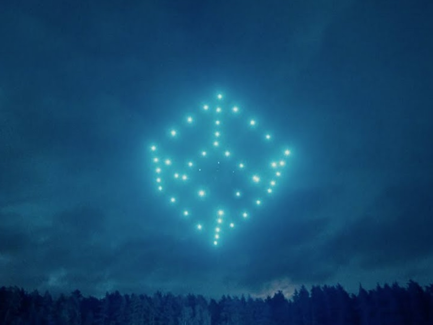 Drone Show swarm software pro leteckou droní show