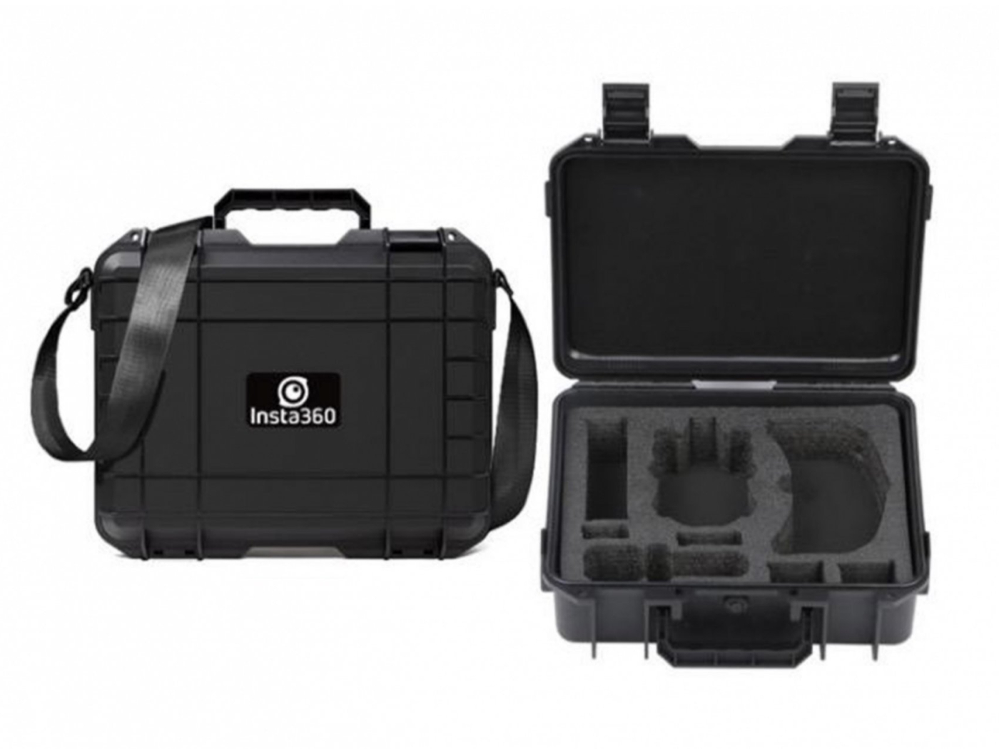 Černé protivýbuchové pouzdro s ramenním popruhem pro dron Antigravity A1