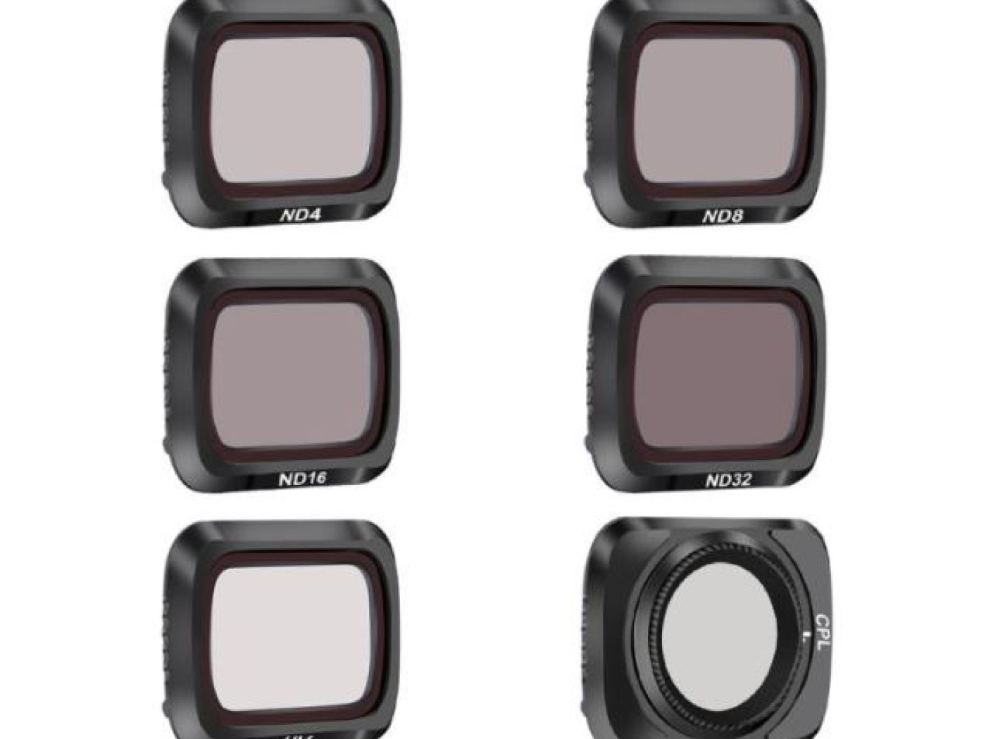 Sada filtrů na dron DJI Mavic Air 2 (ND4, ND8, ND16, ND32, UV, CPL)