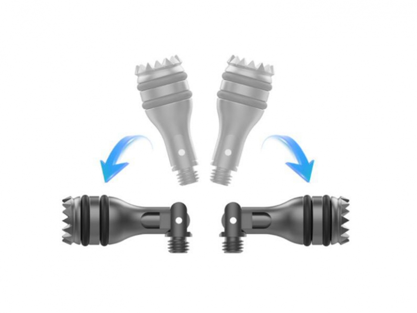 Skládací kniply na dálkový ovladač DJI RC-N1 / RC-N2 / RC-N3