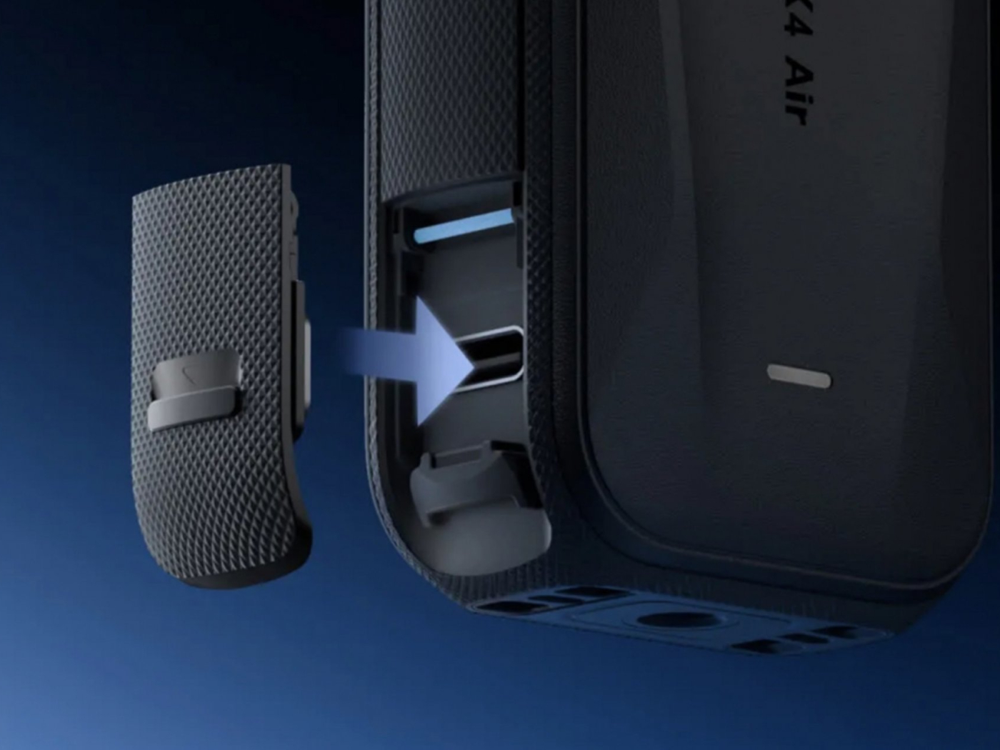 Krytka USB portu akční kamery Insta360 X4 Air