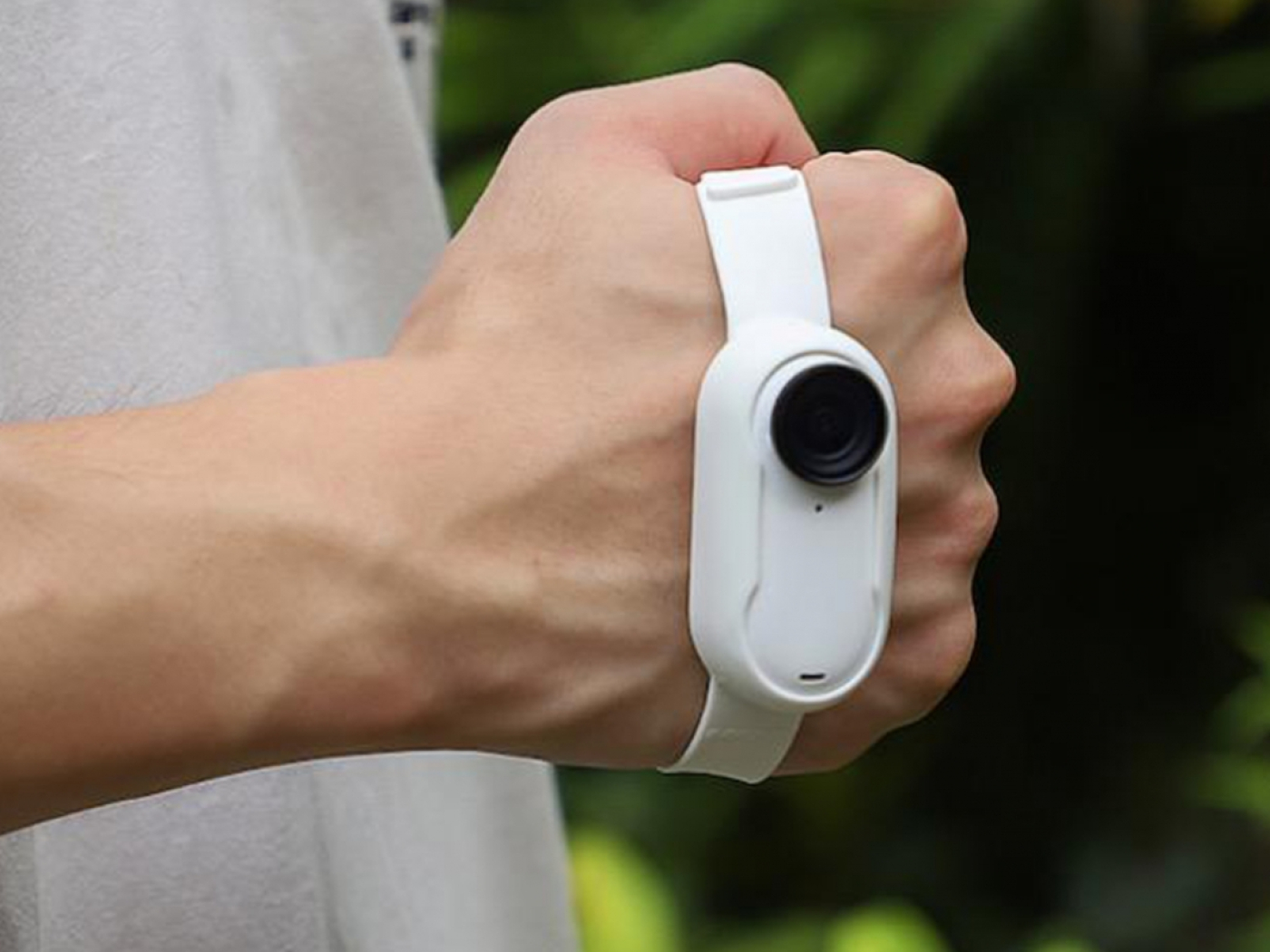 Černý silikonový kryt a popruh na kameru Insta360 GO 3