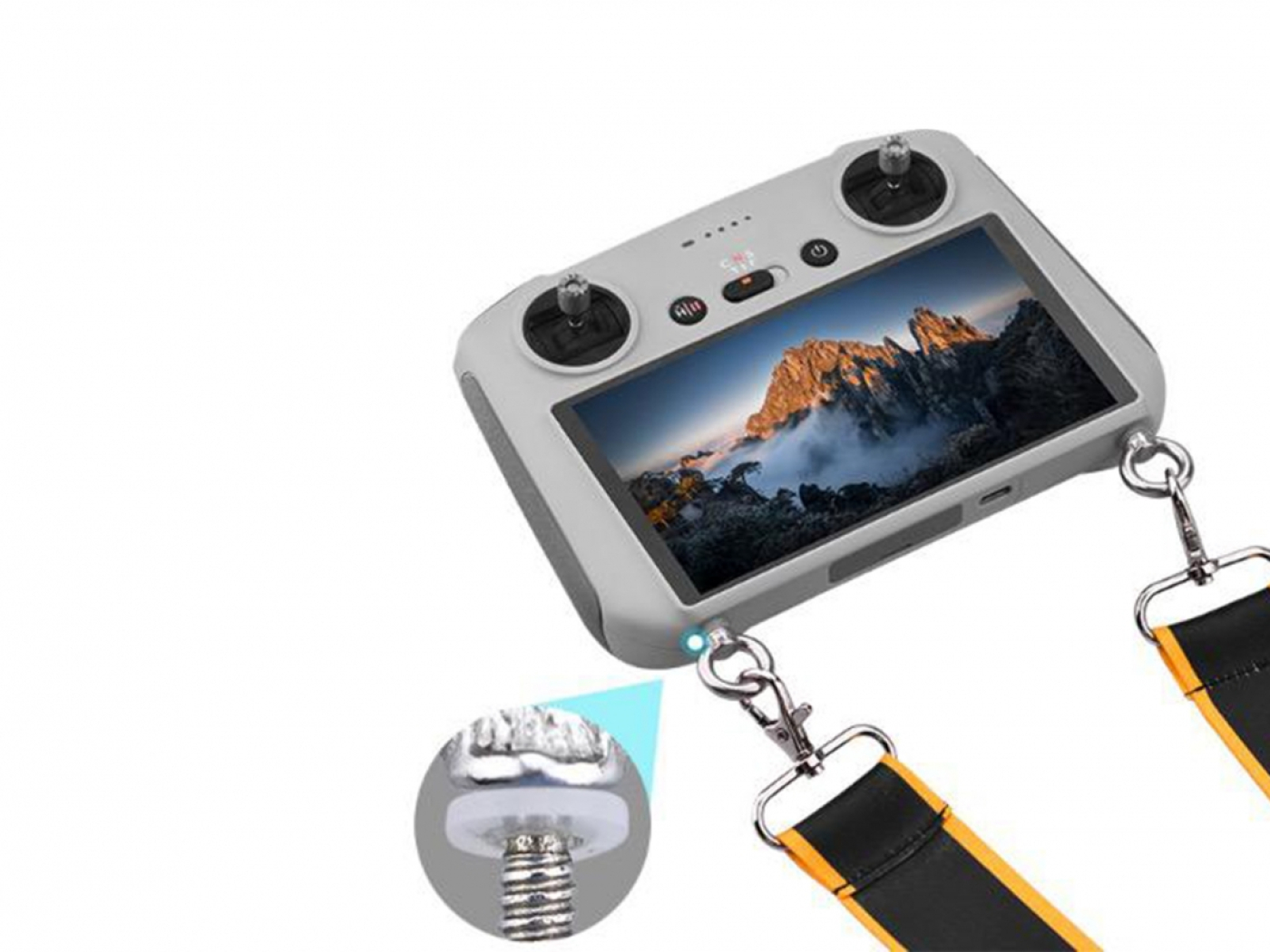 Široký popruh na dálkový ovladač DJI RC / RC 2 / RC Pro