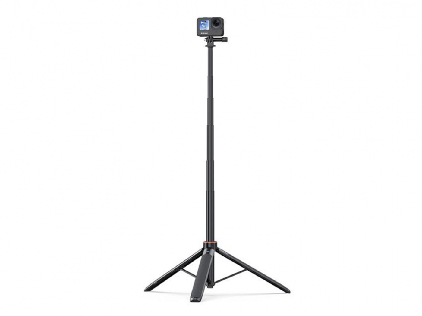 2v1 stativ a prodlužující tyč na akční kameru (140cm)