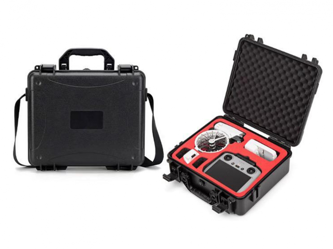 Černý odolný kufr na dron DJI Flip