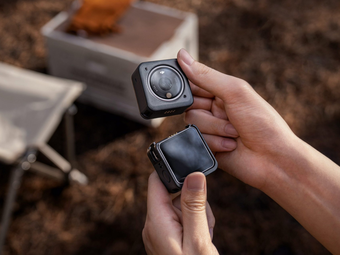 DJI Action 2 ochranný magnetický kryt