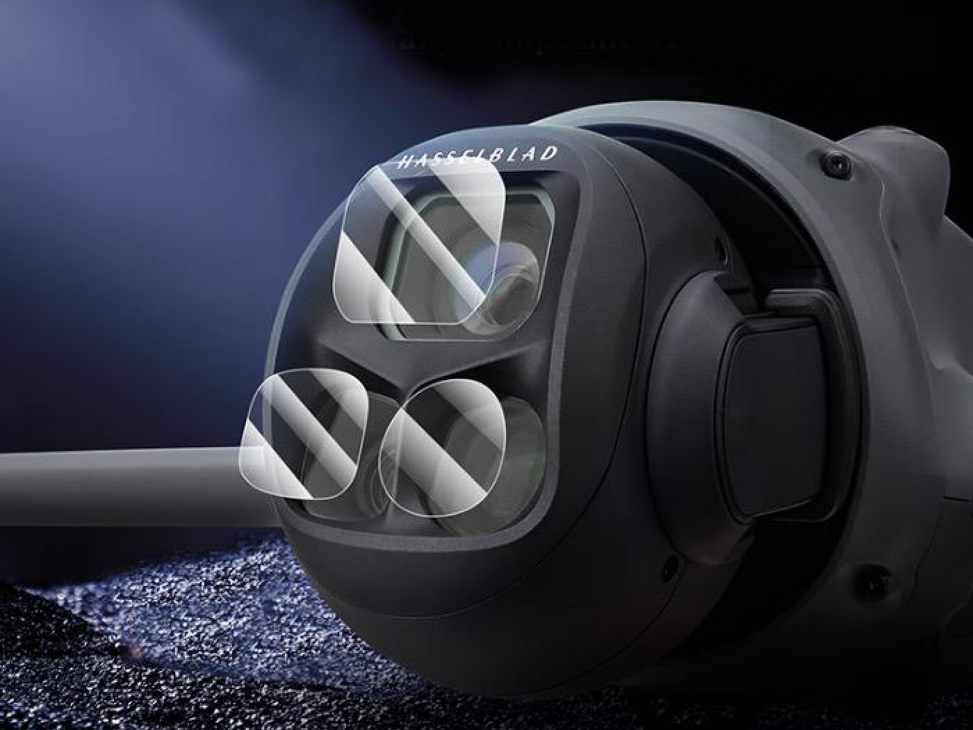 Ochranné tvrzené sklo objektivu pro dron DJI Mavic 4 Pro (2 ks)