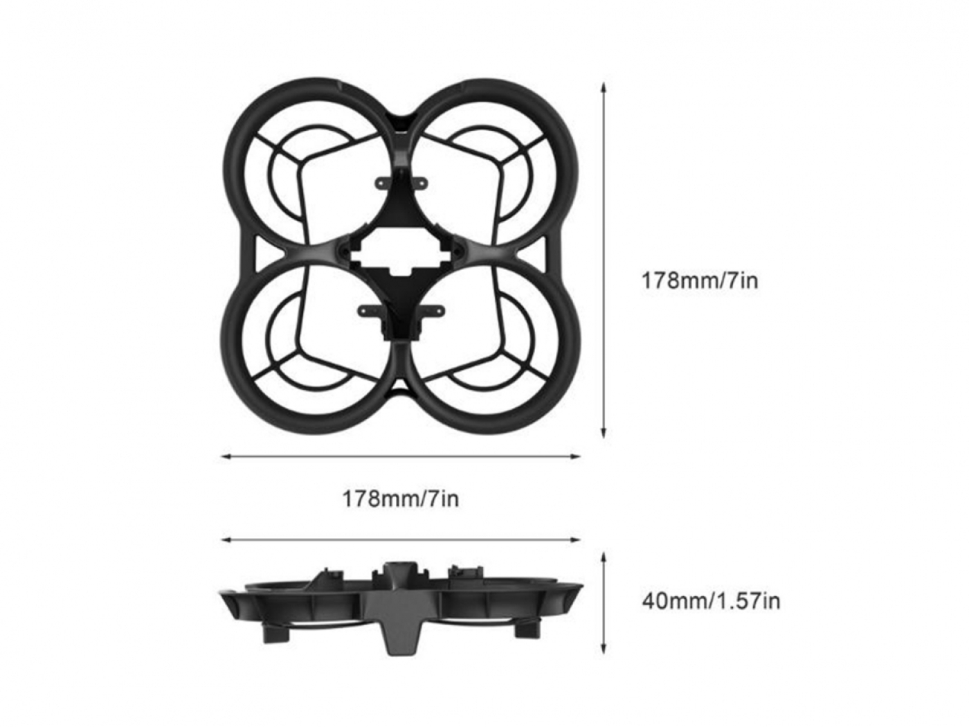 Ochranné oblouky na dron DJI Avata
