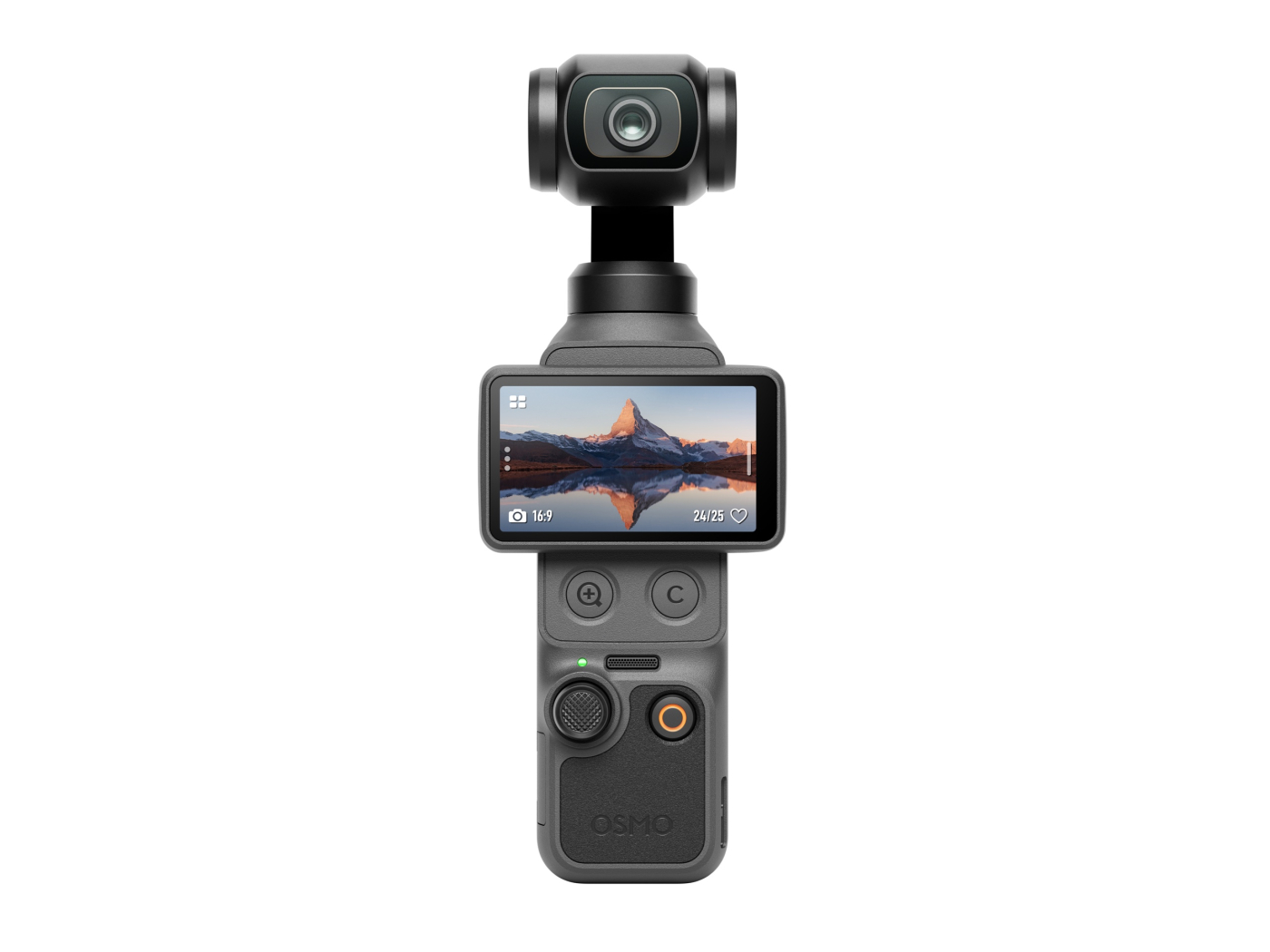 DJI Osmo Pocket 4 ze předu  DRONPRO