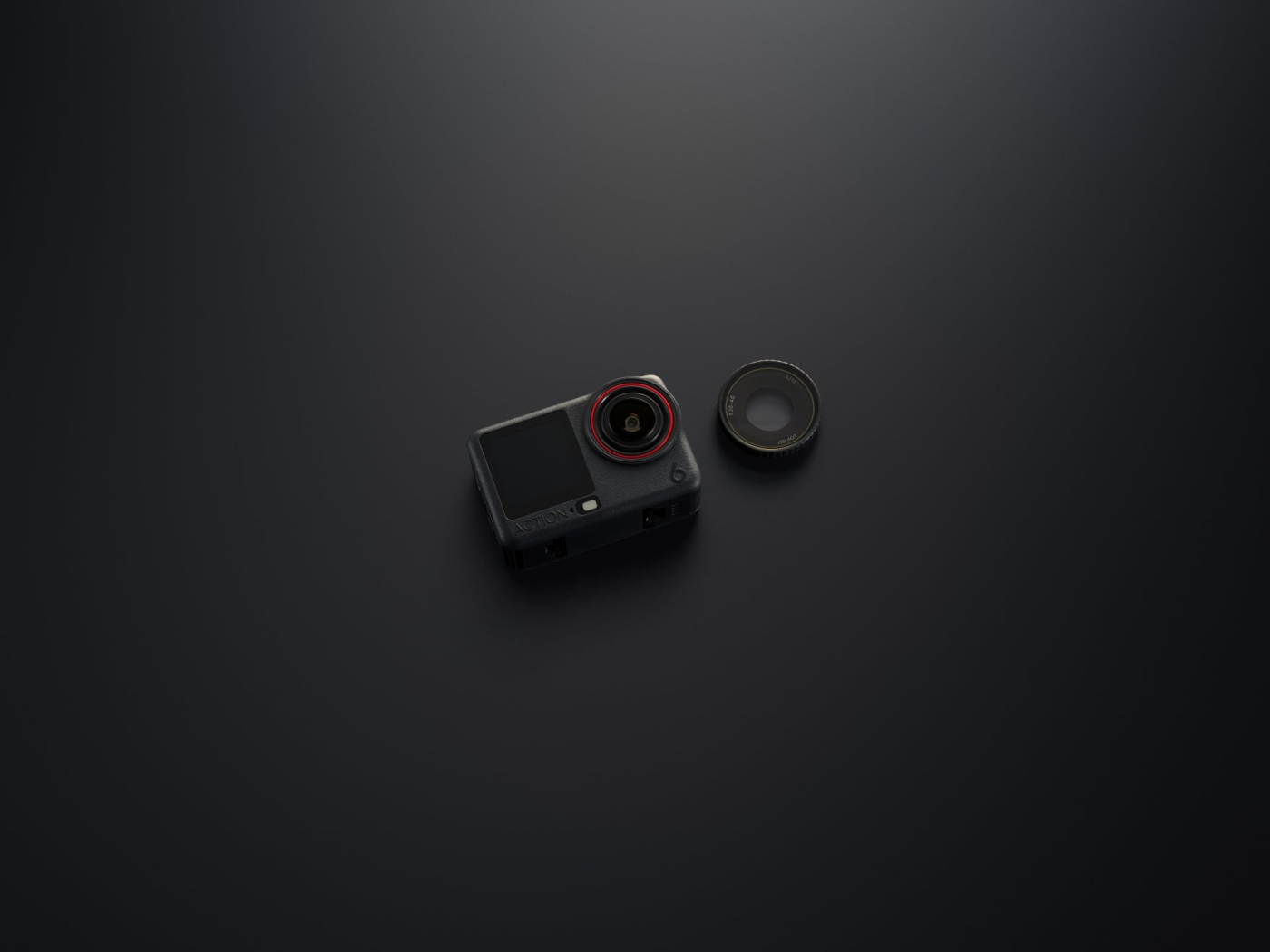 Skleněný kryt objektivu akční kamery DJI Osmo Action 6