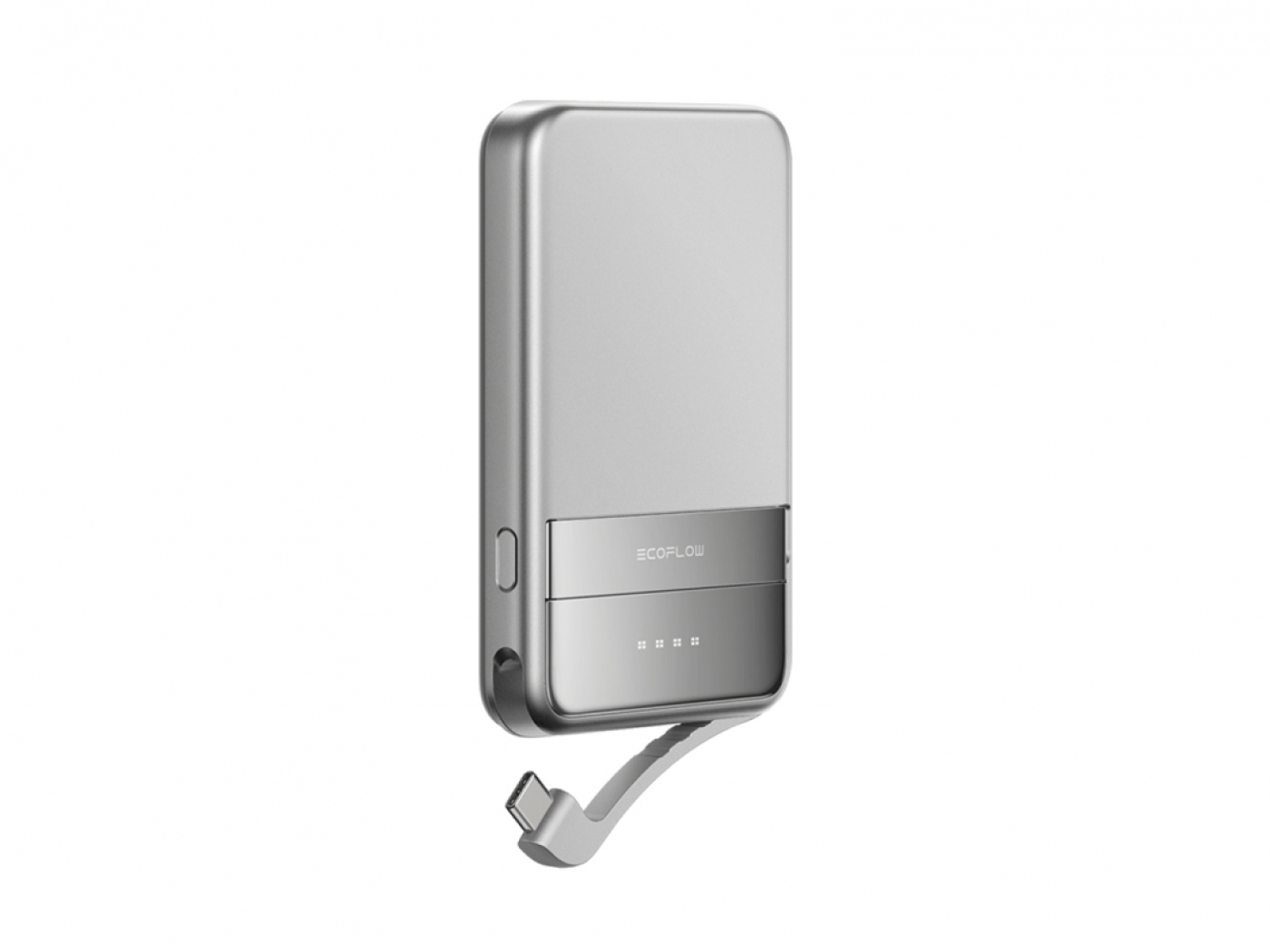 EcoFlow RAPID Magnetic Power Bank (5000mAh) - Stříbrná