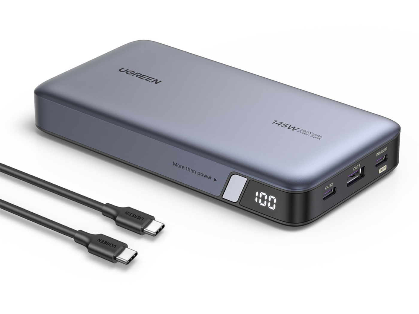 UGREEN Obousměrná Powerbanka s rychlonabíjením - 25000 mAh 145W