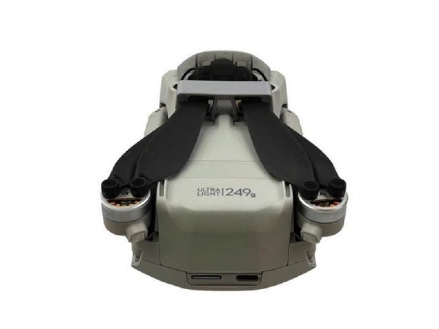 Šedý držák vrtulí na dron DJI Mini 3 Pro