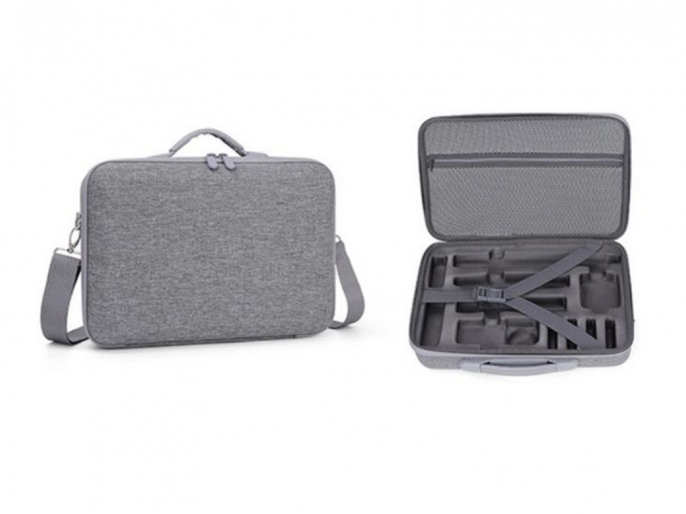 Šedé pouzdro na kameru Insta360 X4