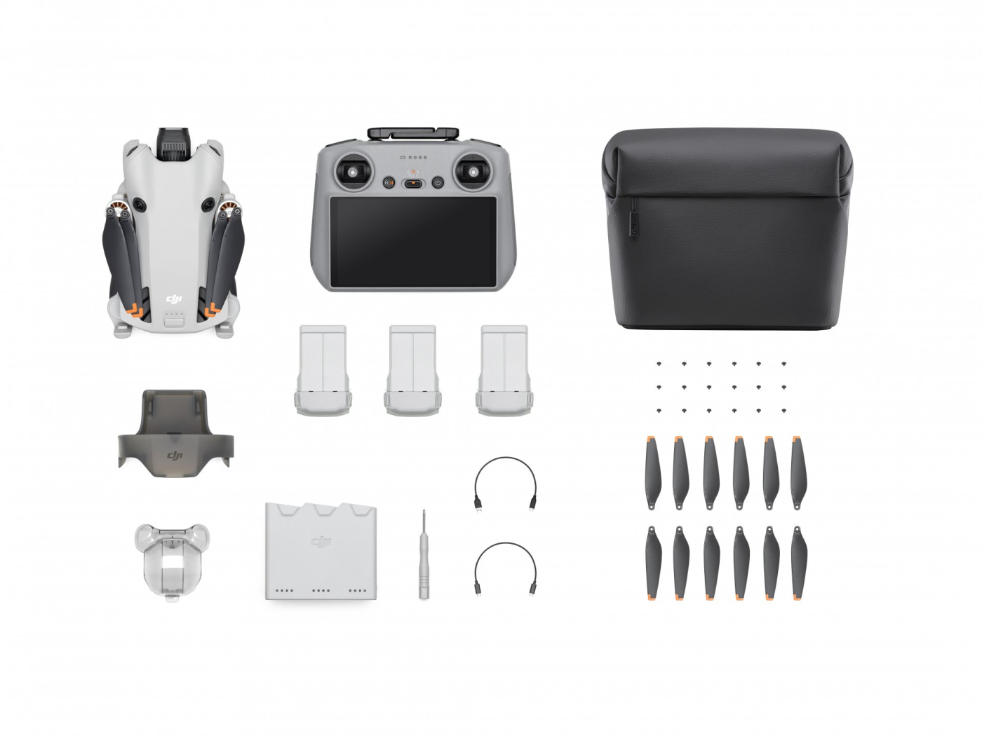 Dron DJI Mini 4 Pro Fly More Combo + DJI RC 2 shora