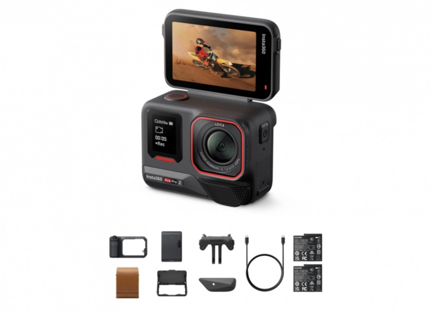 Akční kamera Insta360 Ace Pro 2 + Flash Print Bundle